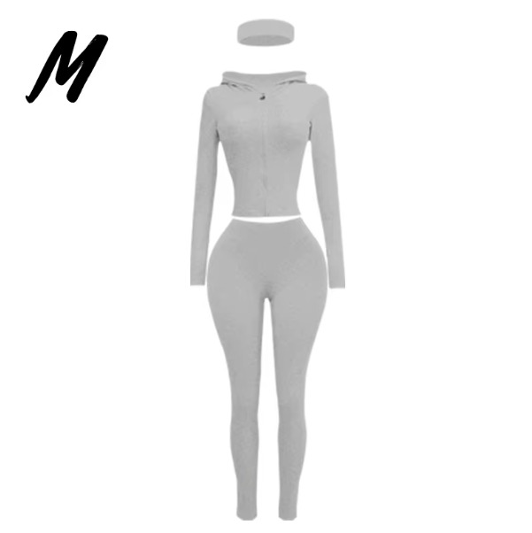 Body Basics Zip Hoodie & Pants Two-Piece Tracksuit